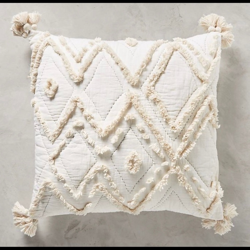 NWT Anthropologie Aldalora Euro Pillow Sham